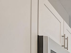 Kitchen stovetop at Falls Pointe Apartments in Durham NC